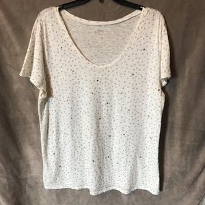 Anne Taylor Loft v-neck shirt large